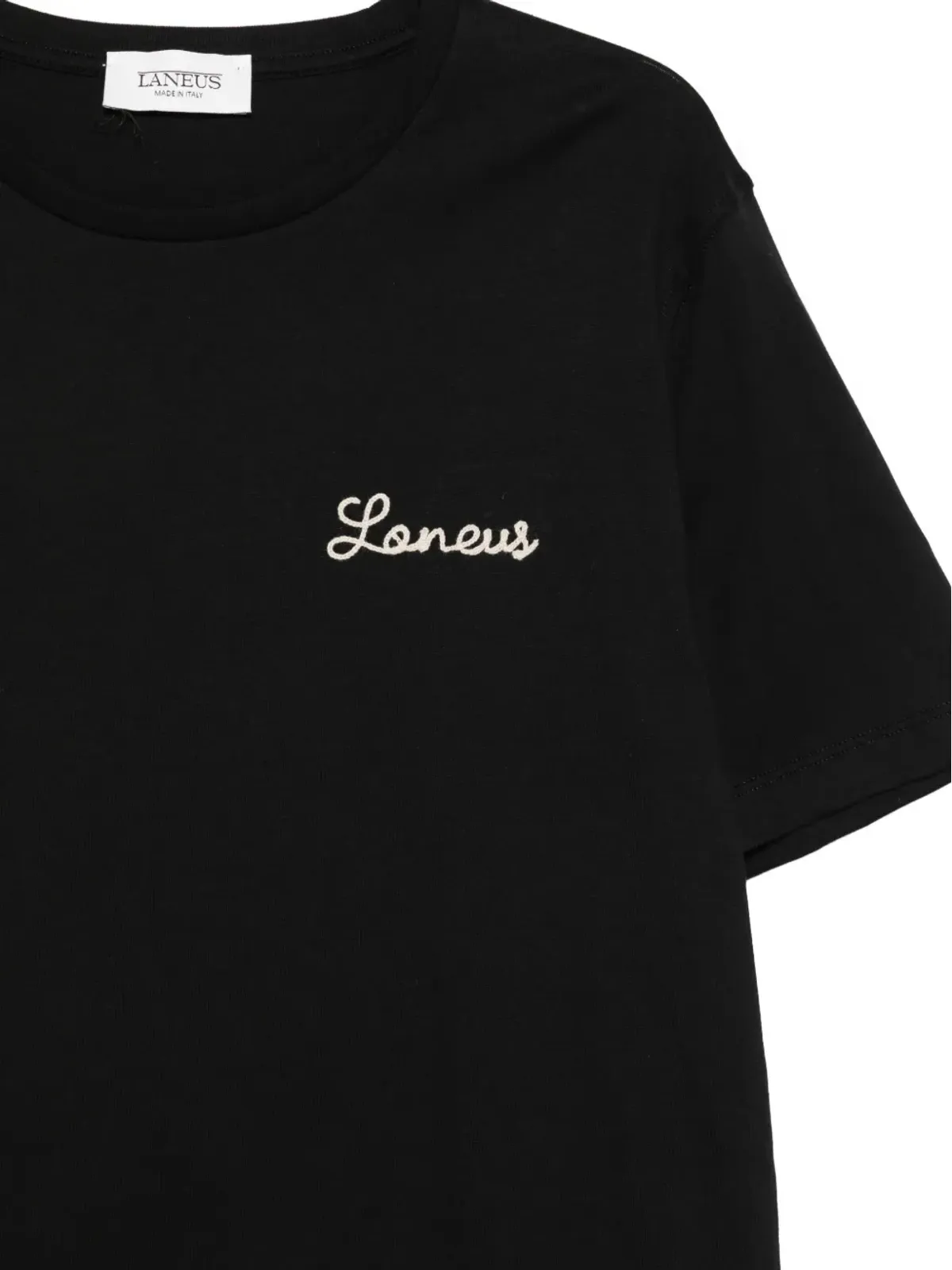 Laneus ロゴ刺繍Tシャツ - 画像3