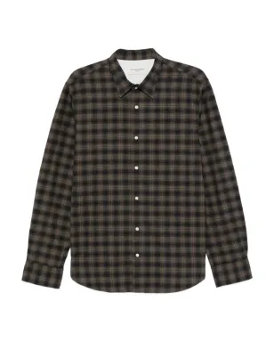 Officine Generale チェックプリントシャツ - サムネイル1