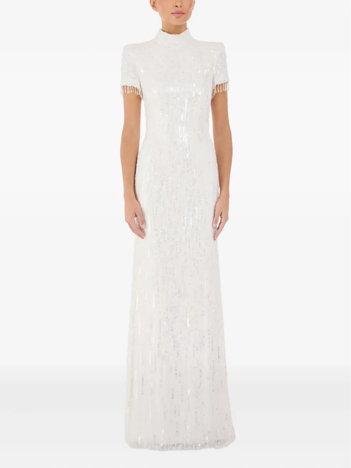 Jenny Packham メイデリン スパンコールビーズドレス - 画像2