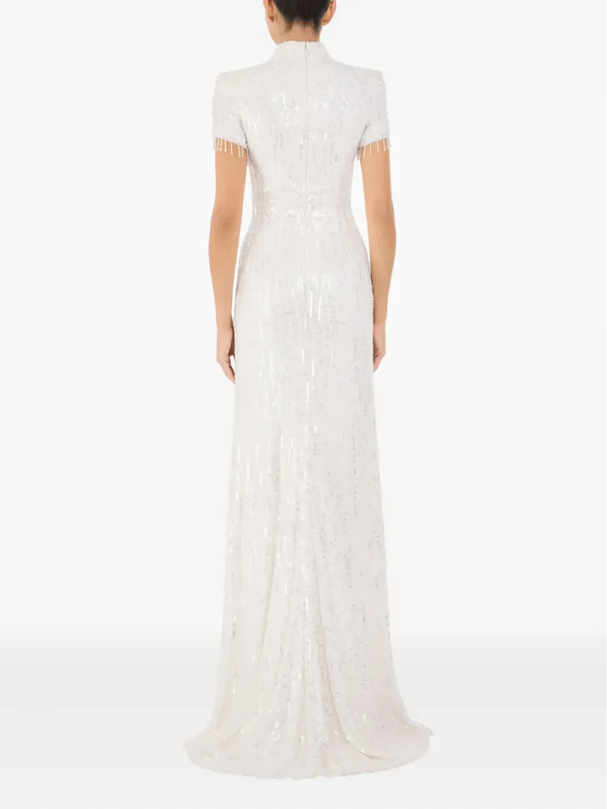 Jenny Packham メイデリン スパンコールビーズドレス - 画像3