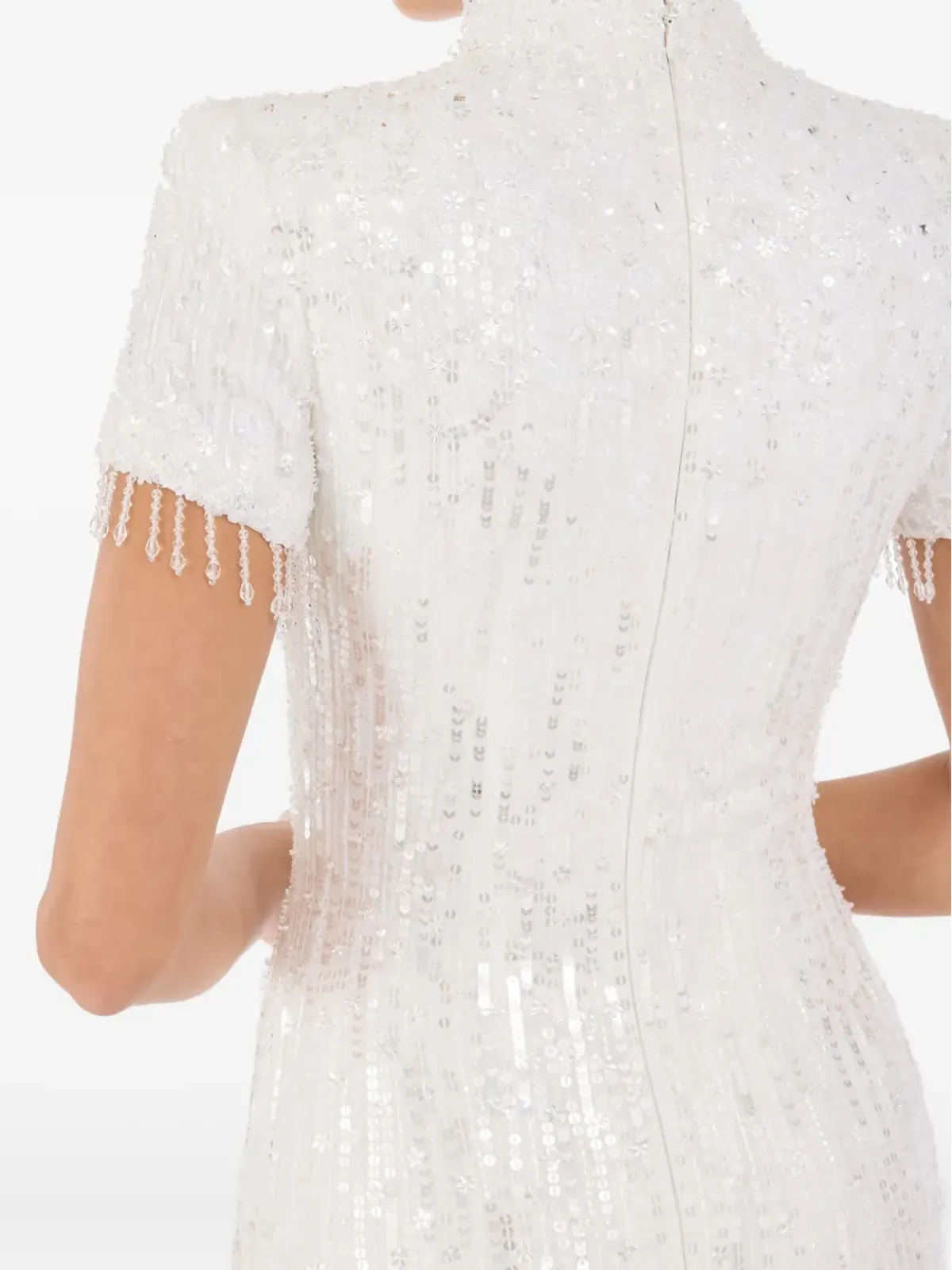 Jenny Packham メイデリン スパンコールビーズドレス - 画像4