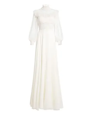 Jenny Packham アーデン フリル付きマキシドレス - サムネイル1