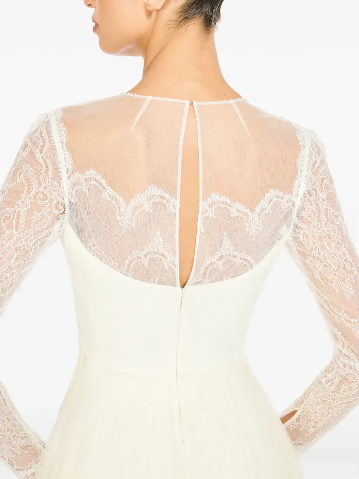 Jenny Packham レース長袖ブライダルドレス - 画像5
