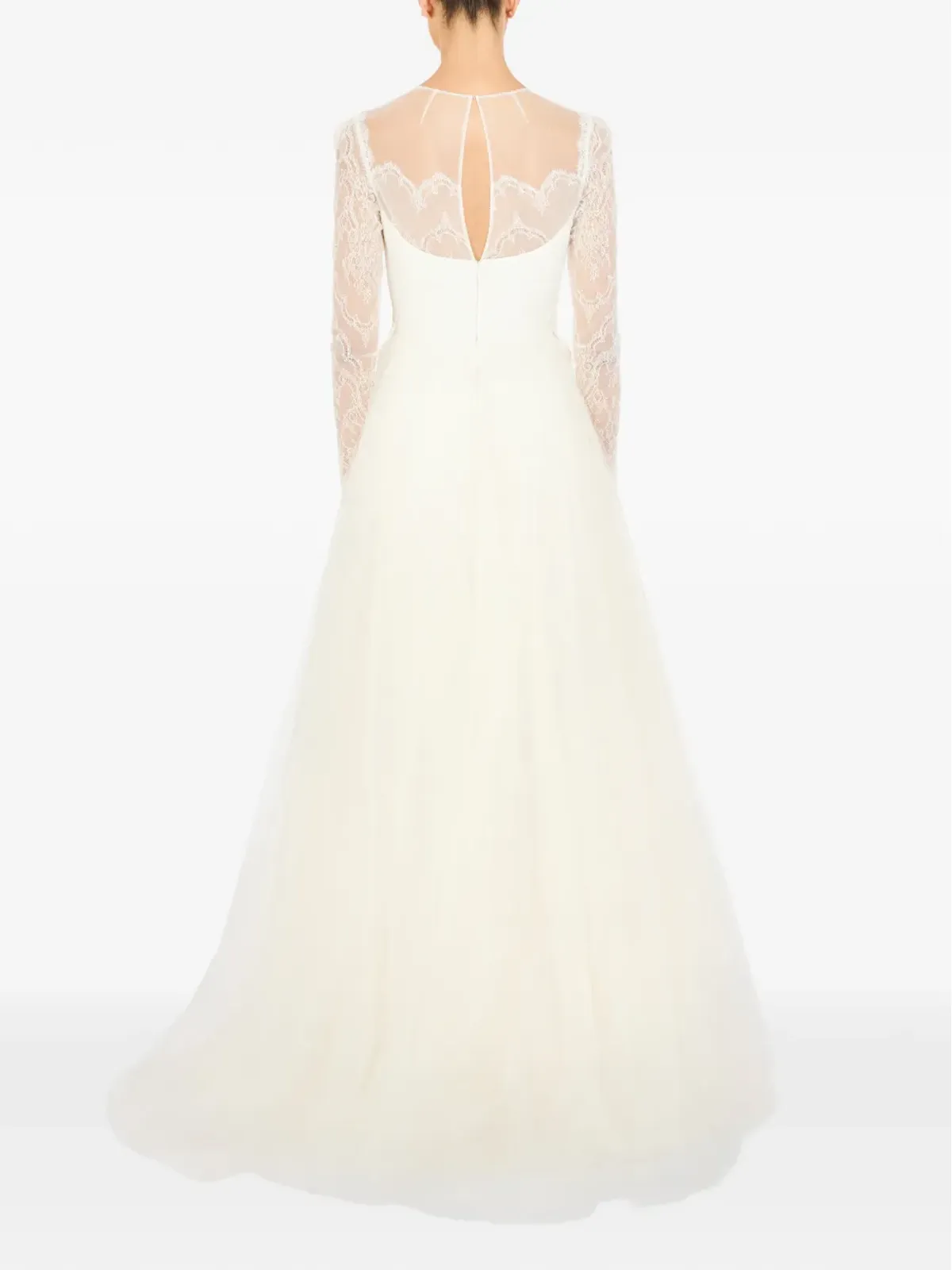 Jenny Packham レース長袖ブライダルドレス - 画像3