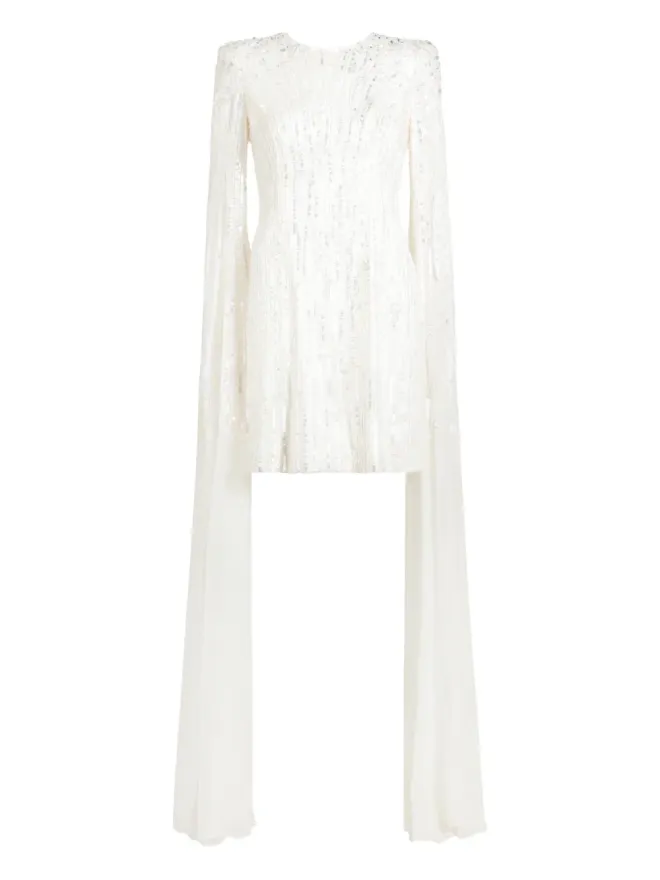 Jenny Packham Jenny Packham エンベリッシュド・スリーブ・スイート・マジック・ドレスの商品画像