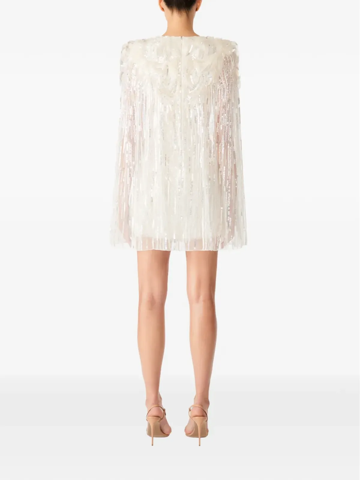 Jenny Packham Lady Love スパンコール装飾ミニドレス - 画像3