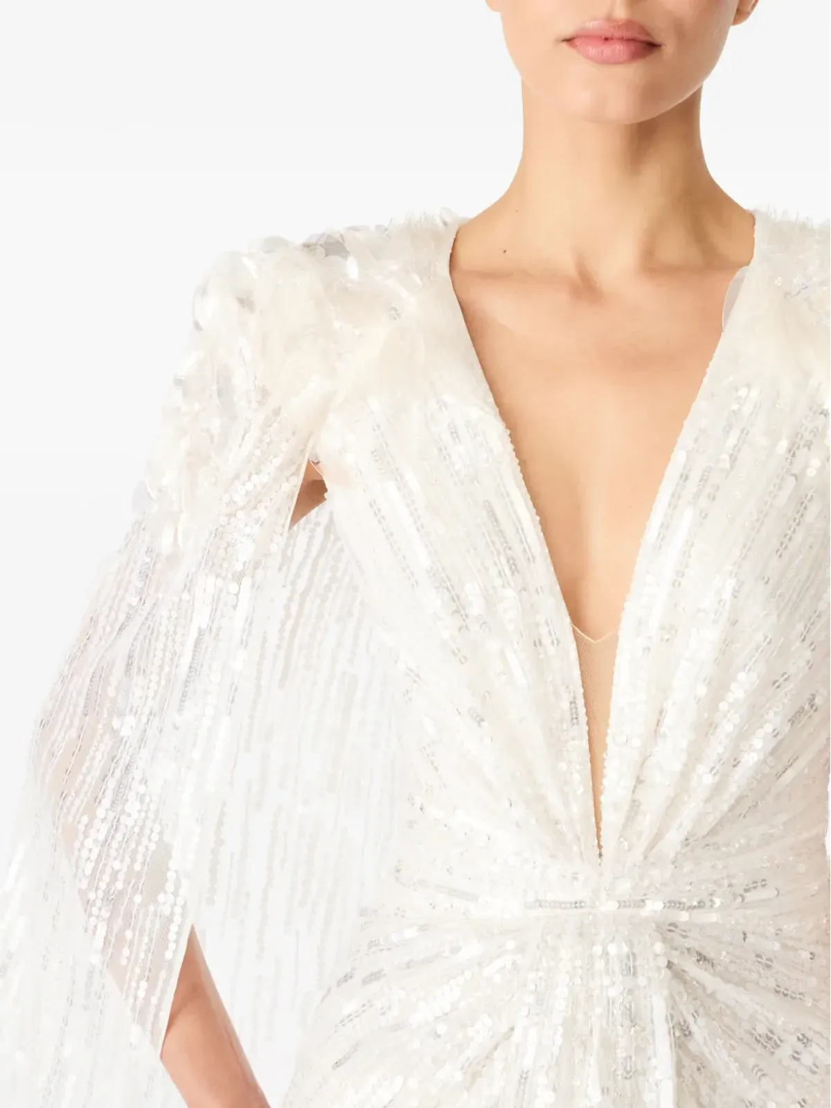 Jenny Packham Lady Love スパンコール装飾ミニドレス - 画像4