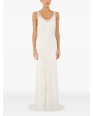 Jenny Packham シンフォニー フリンジ付きマキシドレス - サムネイル2