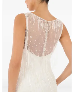 Jenny Packham シンフォニー フリンジ付きマキシドレス - サムネイル4