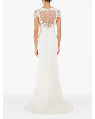 Jenny Packham スイート・ジュリエット花柄レースマキシドレス - サムネイル3