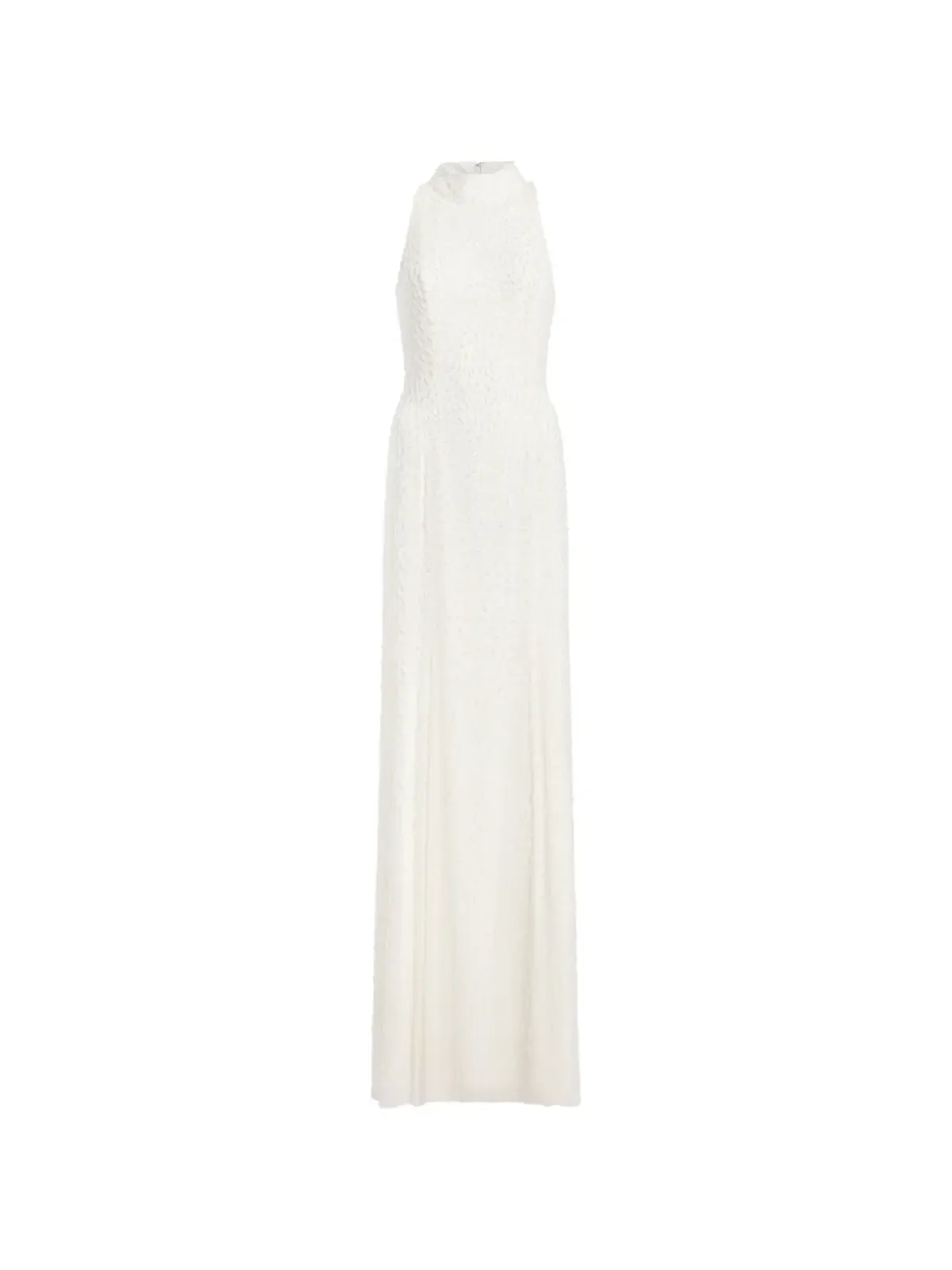 Jenny Packham ミスチーフエンベリッシュド ハイネック マキシドレス - 画像1
