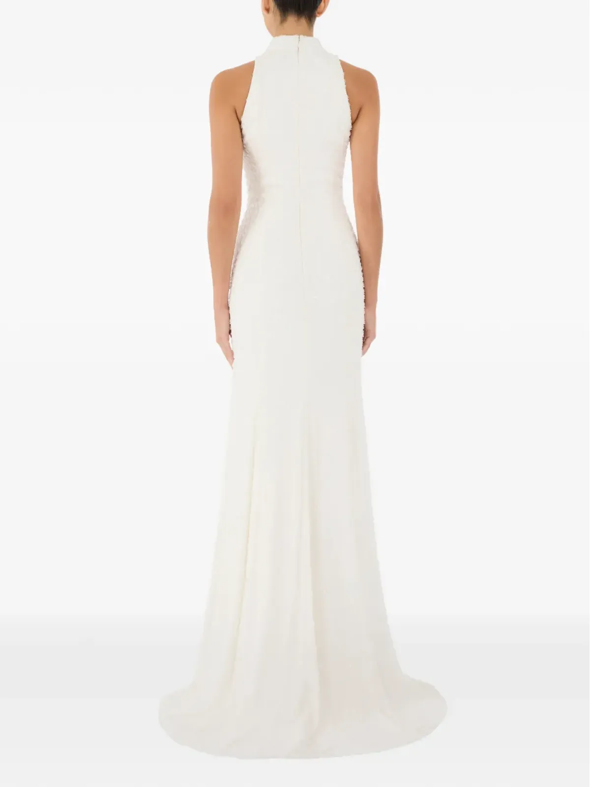 Jenny Packham ミスチーフエンベリッシュド ハイネック マキシドレス - 画像3