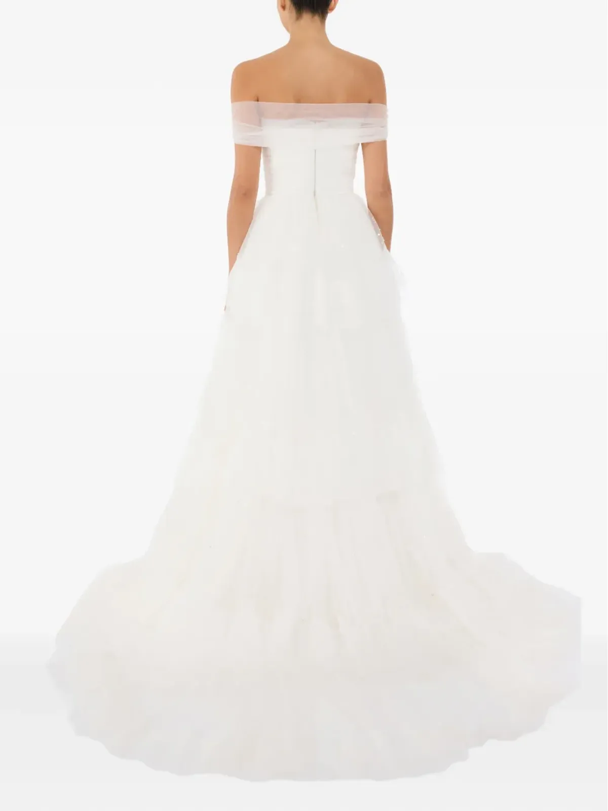 Jenny Packham アンジェルフォールズ ティアードマキシドレス - 画像3