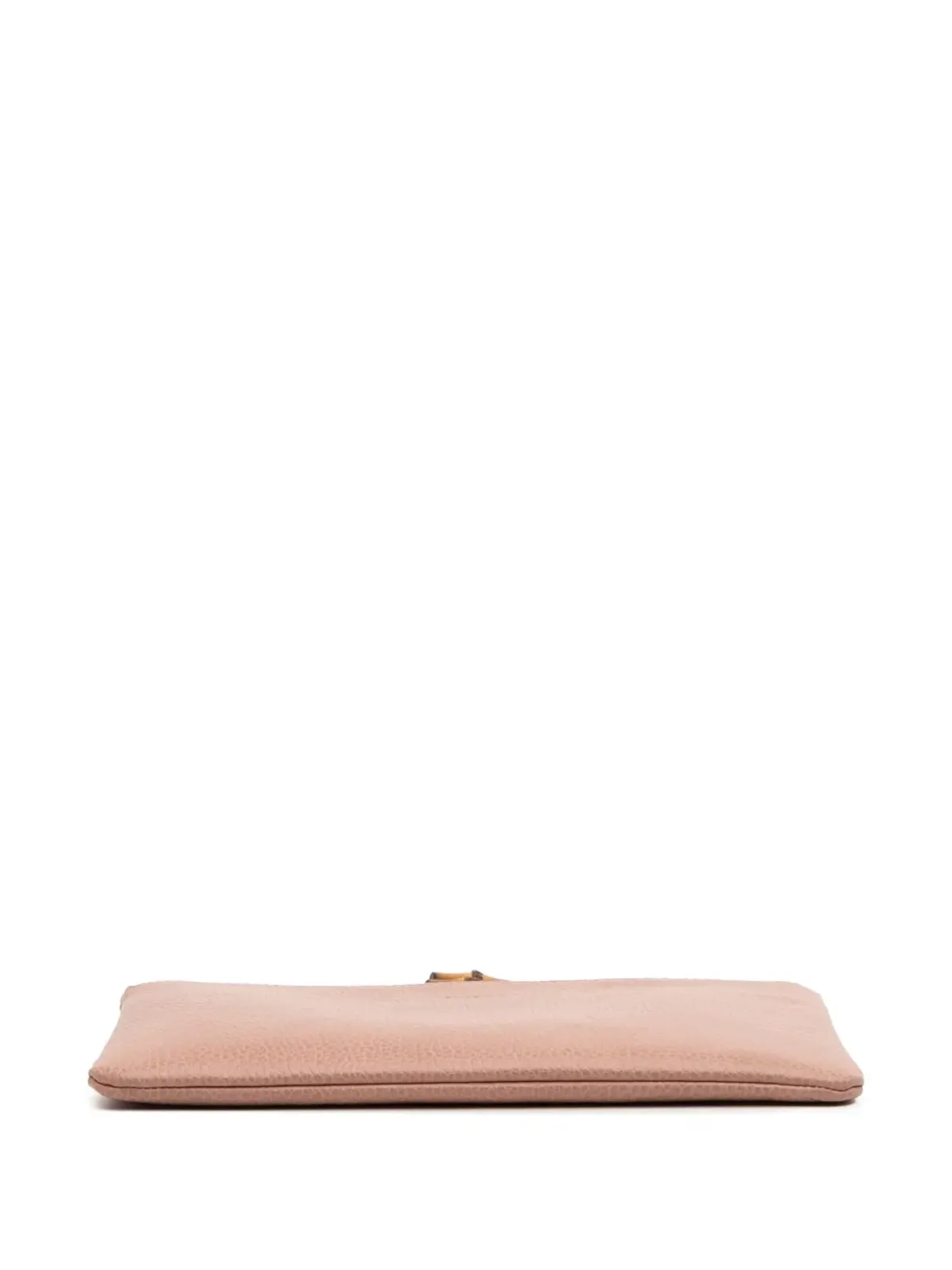 Gucci Pre-Owned Calfskin Bamboo クラッチバッグ - 画像4