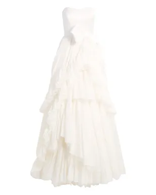 Jenny Packham アントニア ラッフルボウ ドレス - サムネイル1