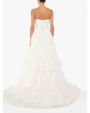 Jenny Packham アントニア ラッフルボウ ドレス - サムネイル3