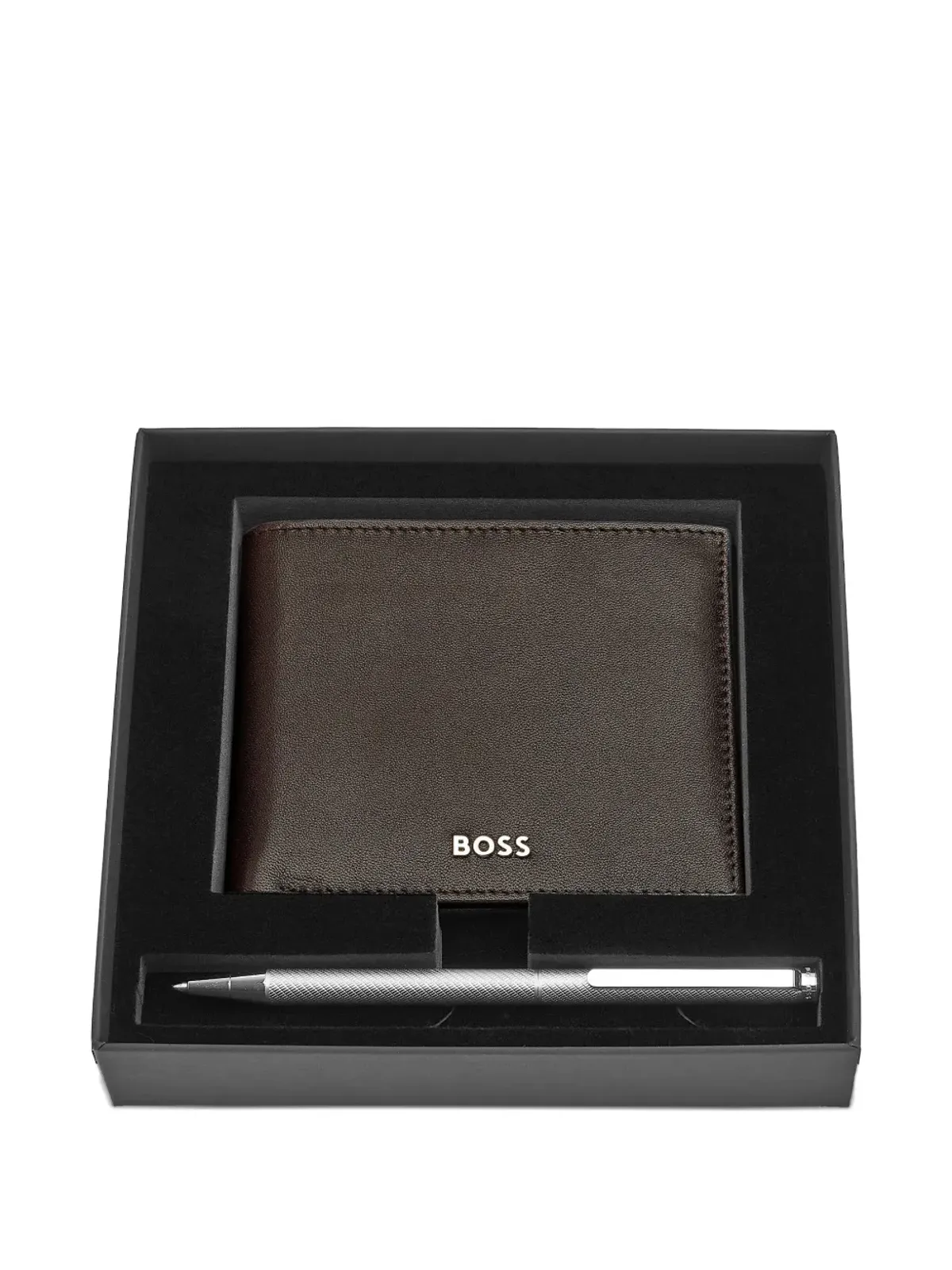 BOSS ロゴ入りウォレットとペンセット - 画像3