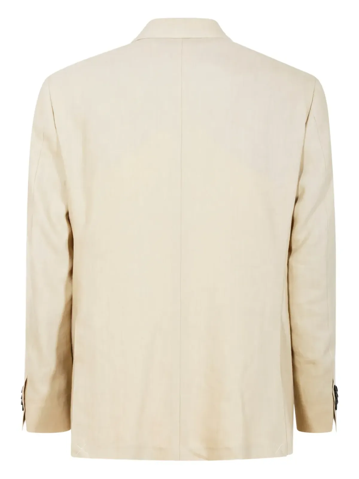 Canali ロゴアップリケ付き シングルブレストスーツ - ベージュ系 - 画像3