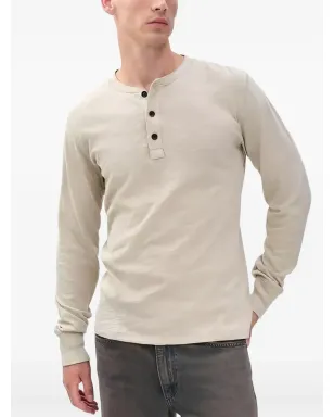 rag & bone ヘンリーネック長袖Tシャツ - サムネイル1