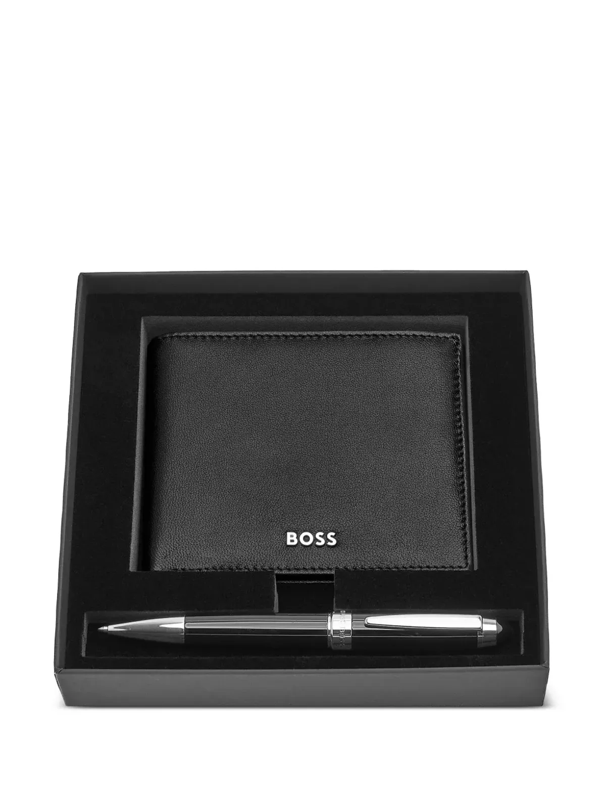 BOSS ロゴディテール ウォレットとペンセット - 画像5