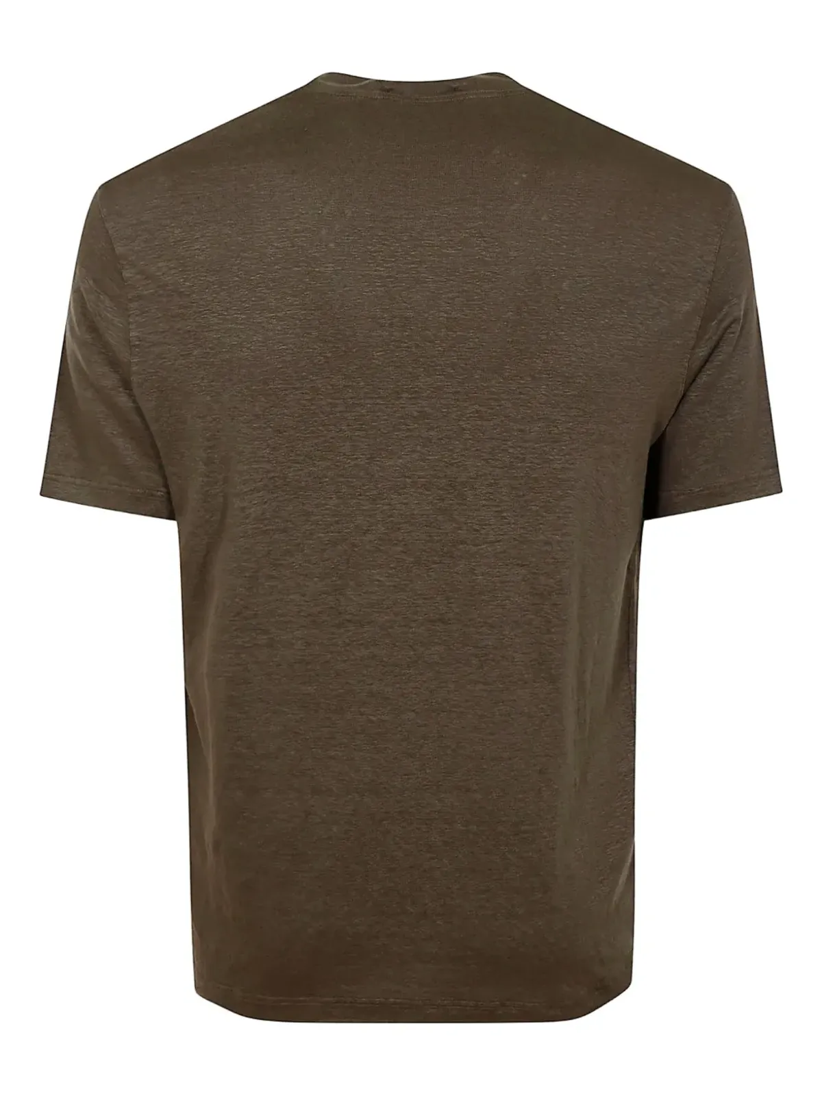 Filippo De Laurentiis 短袖リネンTシャツ - ブラウン - 画像2