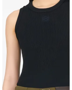 LOEWE リブ編みのアナグラムロゴ タンクトップ - サムネイル2