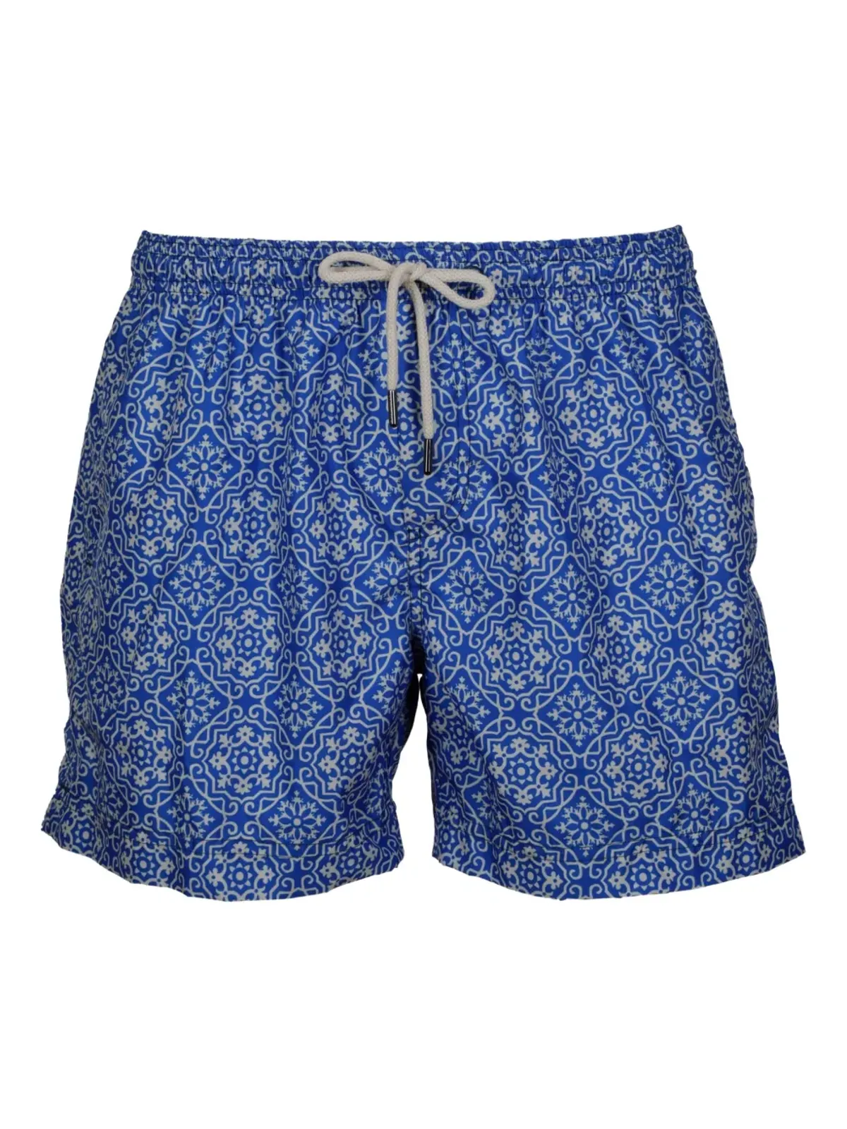 PENINSULA SWIMWEAR 柄入りドローストリングスイムショーツ - 画像1