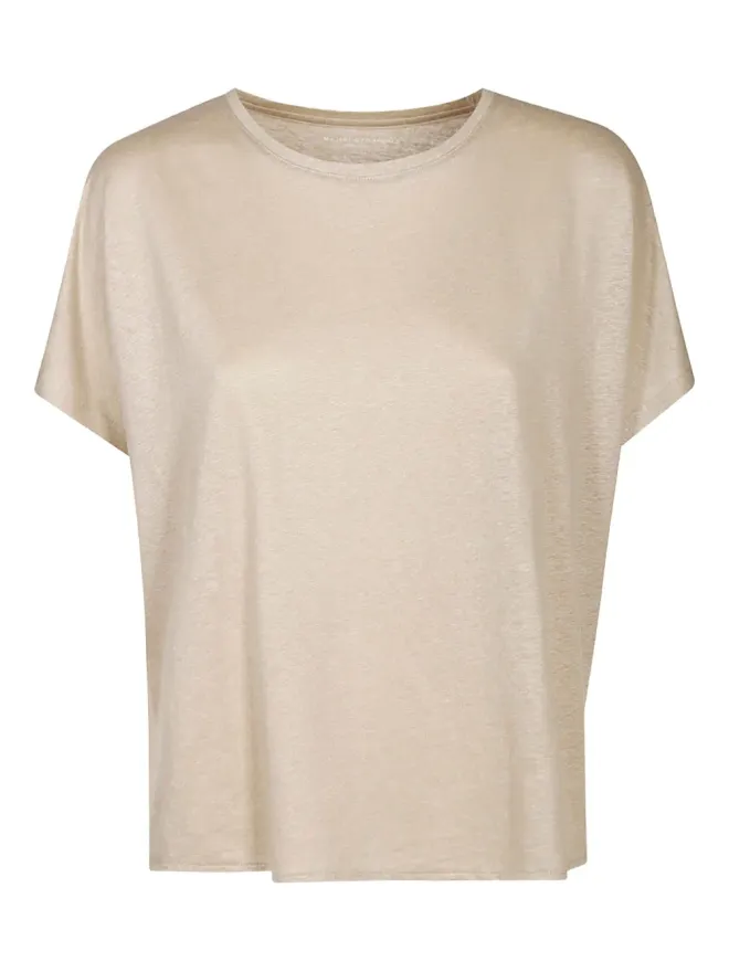 Majestic Filatures Majestic Filatures crew neck top - Neutralsの商品画像