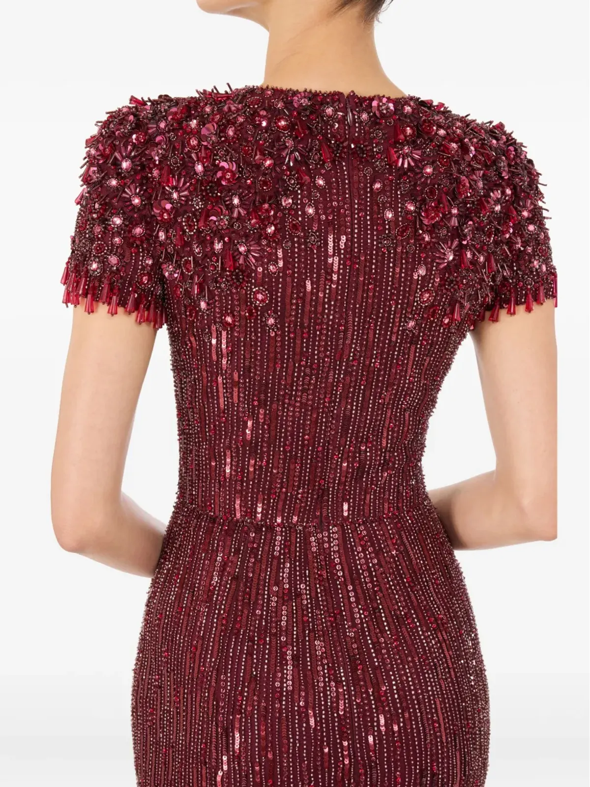 Jenny Packham エリザ ビーズ付きマキシドレス - 画像5