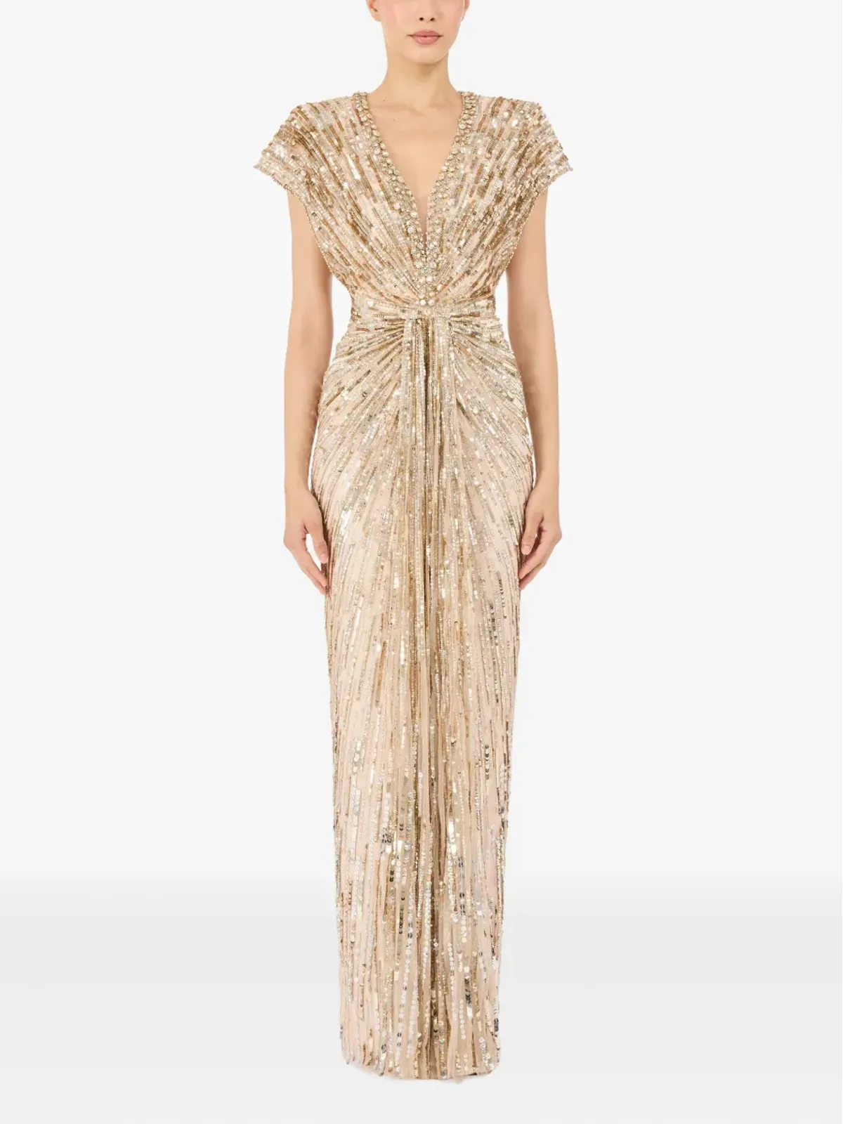 Jenny Packham ラシー マキシドレス - 画像2