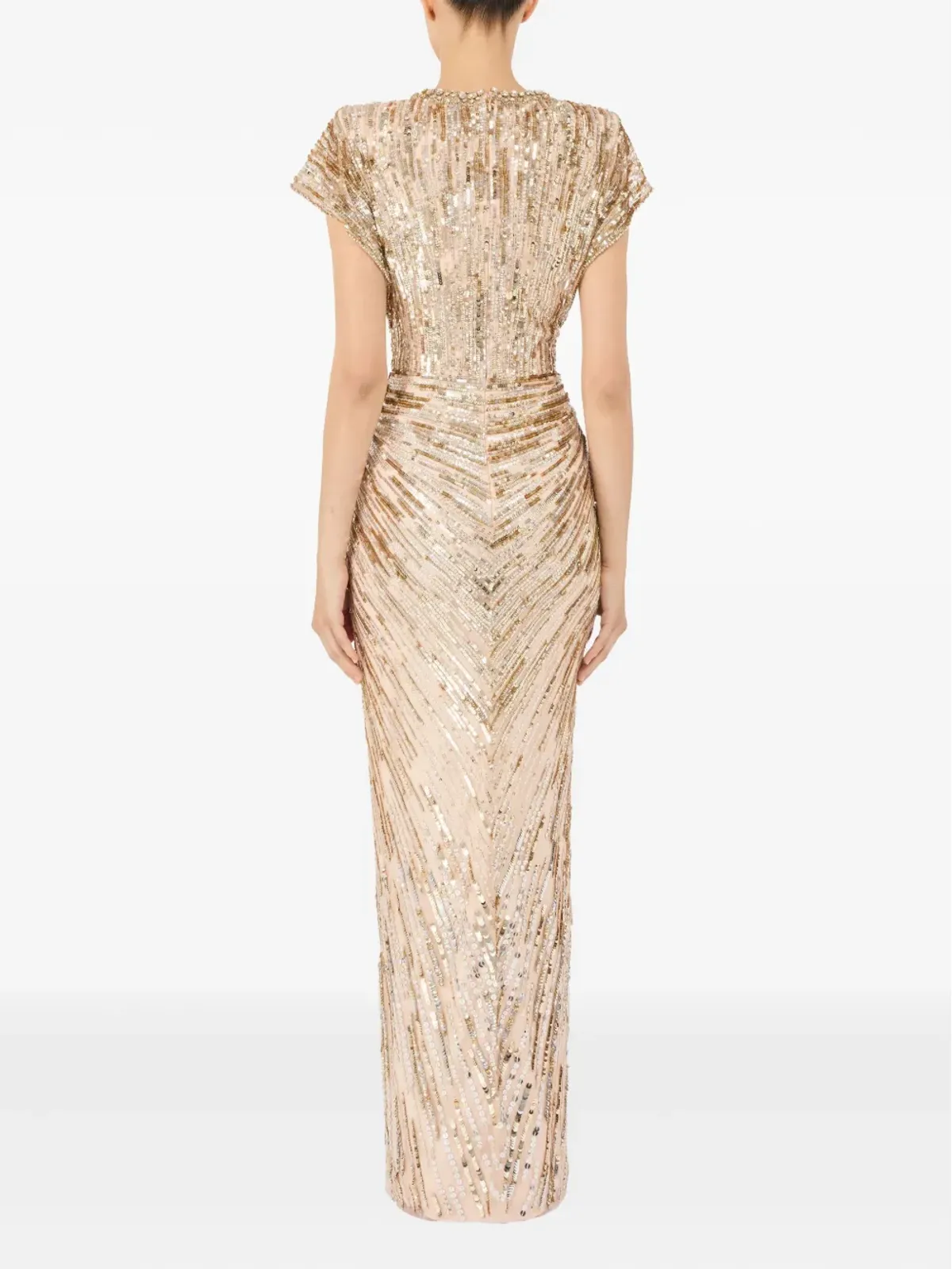Jenny Packham ラシー マキシドレス - 画像3