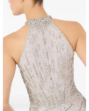 Jenny Packham カーメン マキシドレス - グレー - サムネイル4