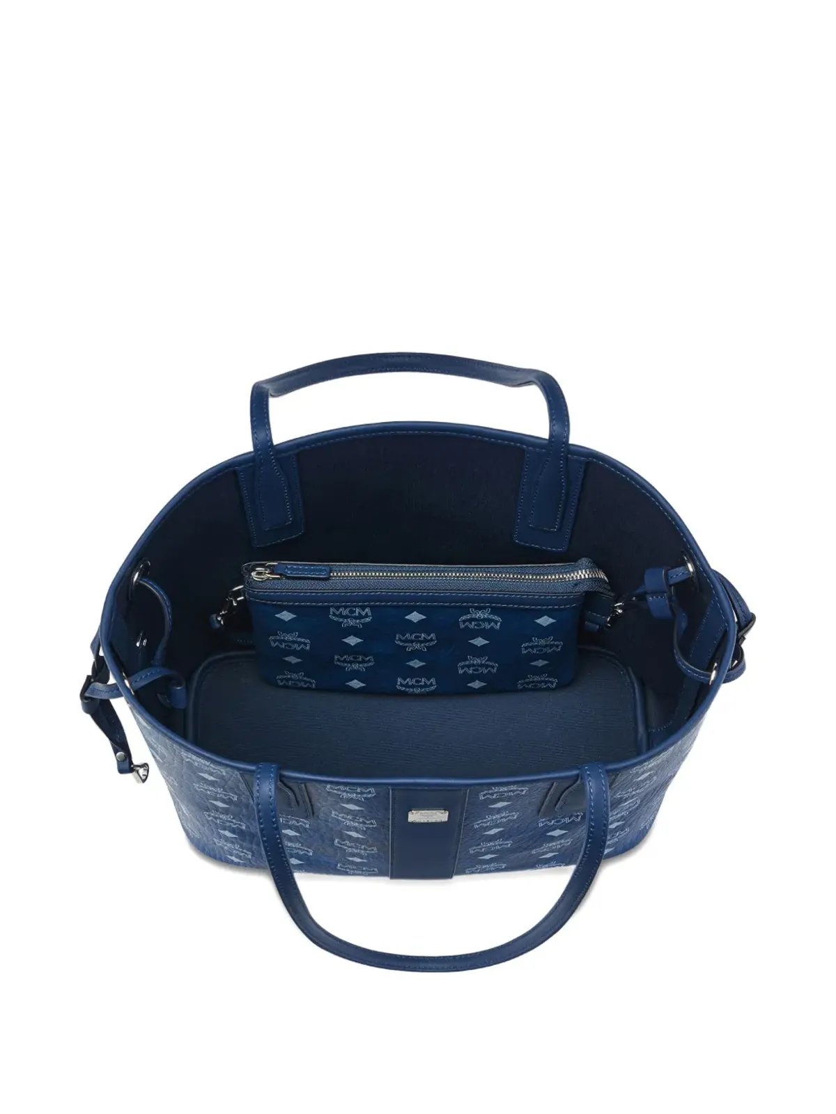 MCM スモール Liz モノグラム トートバッグ - 画像4