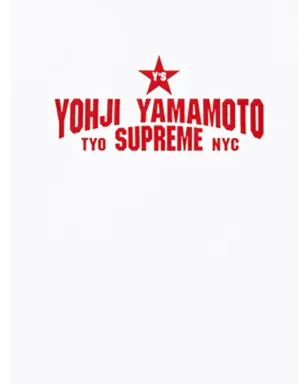 Supreme x Yohji Yamamoto ショートスリーブTシャツ - ホワイト - サムネイル2