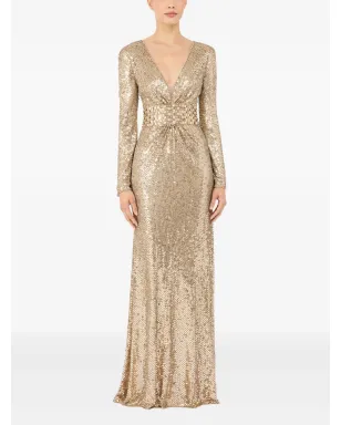 Jenny Packham ジュン スパンコール装飾マキシドレス - サムネイル2