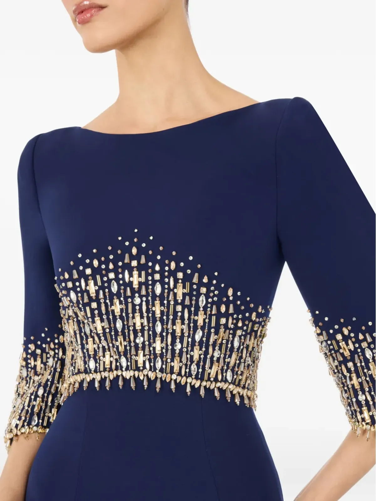 Jenny Packham エレクティア・エンベリッシュド・マキシドレス - 画像4