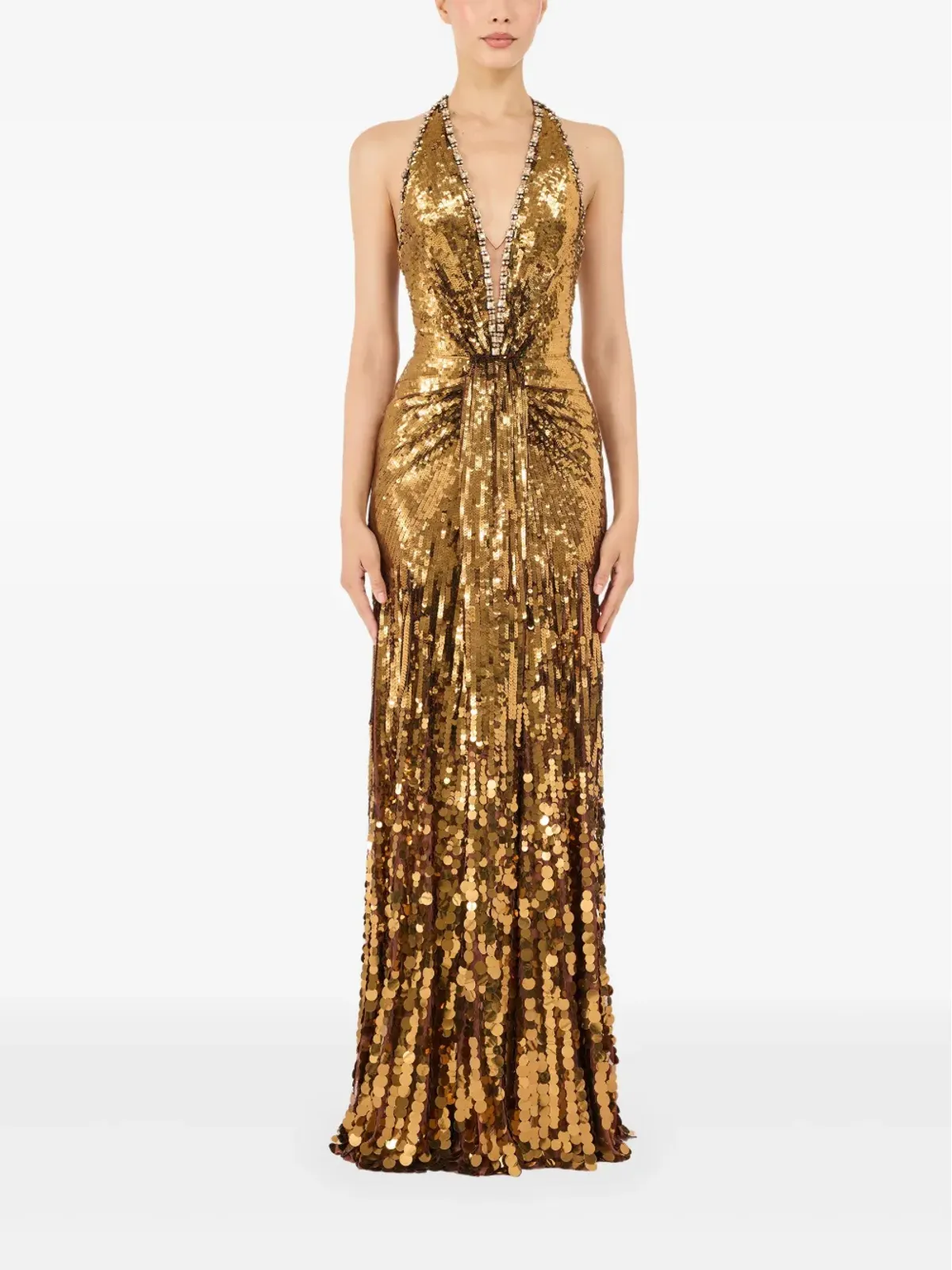 Jenny Packham Lisette スパンコール付きマキシドレス - 画像2