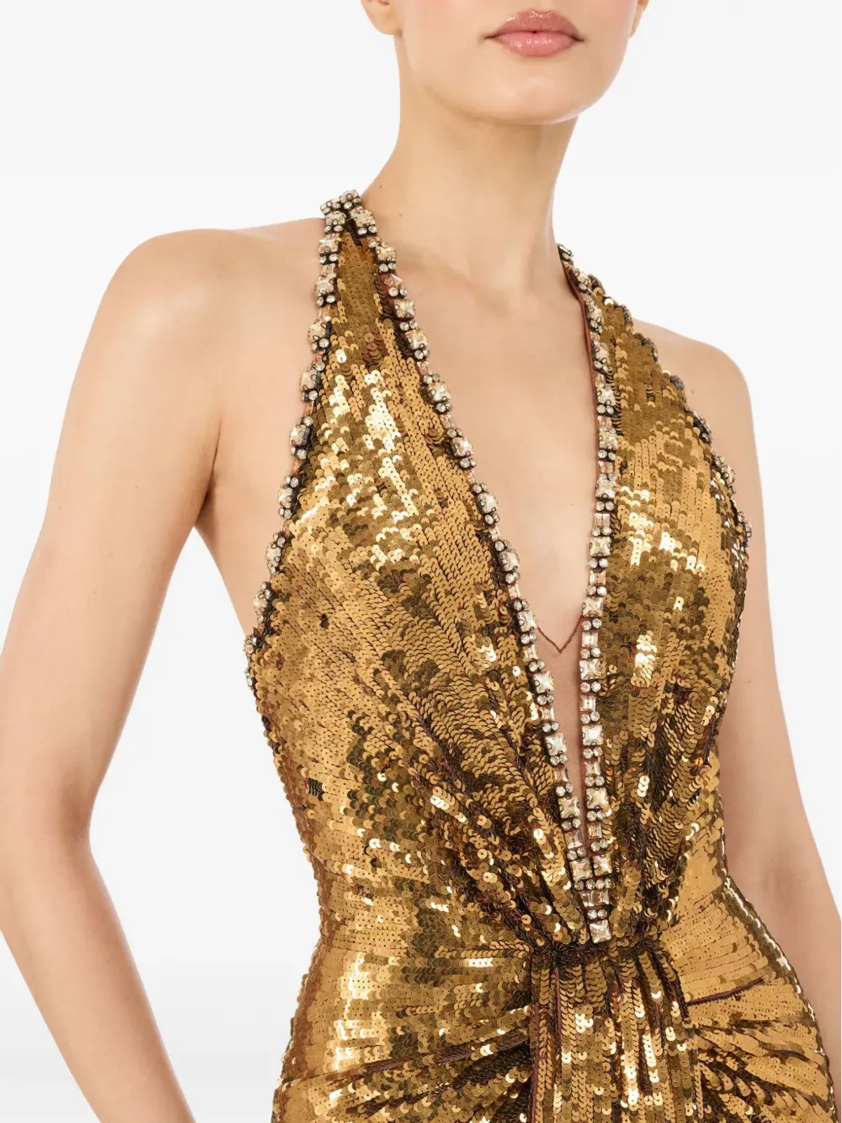 Jenny Packham Lisette スパンコール付きマキシドレス - 画像4