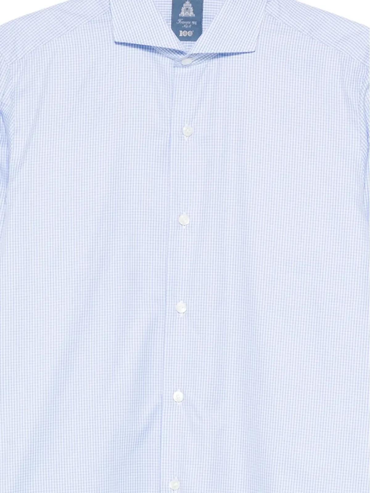 Finamore 1925 Napoli チェック柄シャツ - 画像3