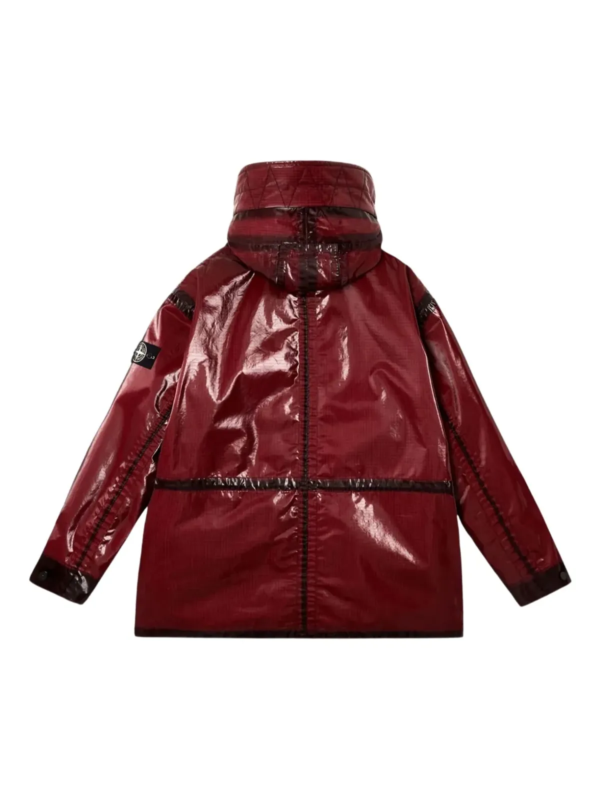 Stone Island プリズマティック効果のフード付きコート - 画像2