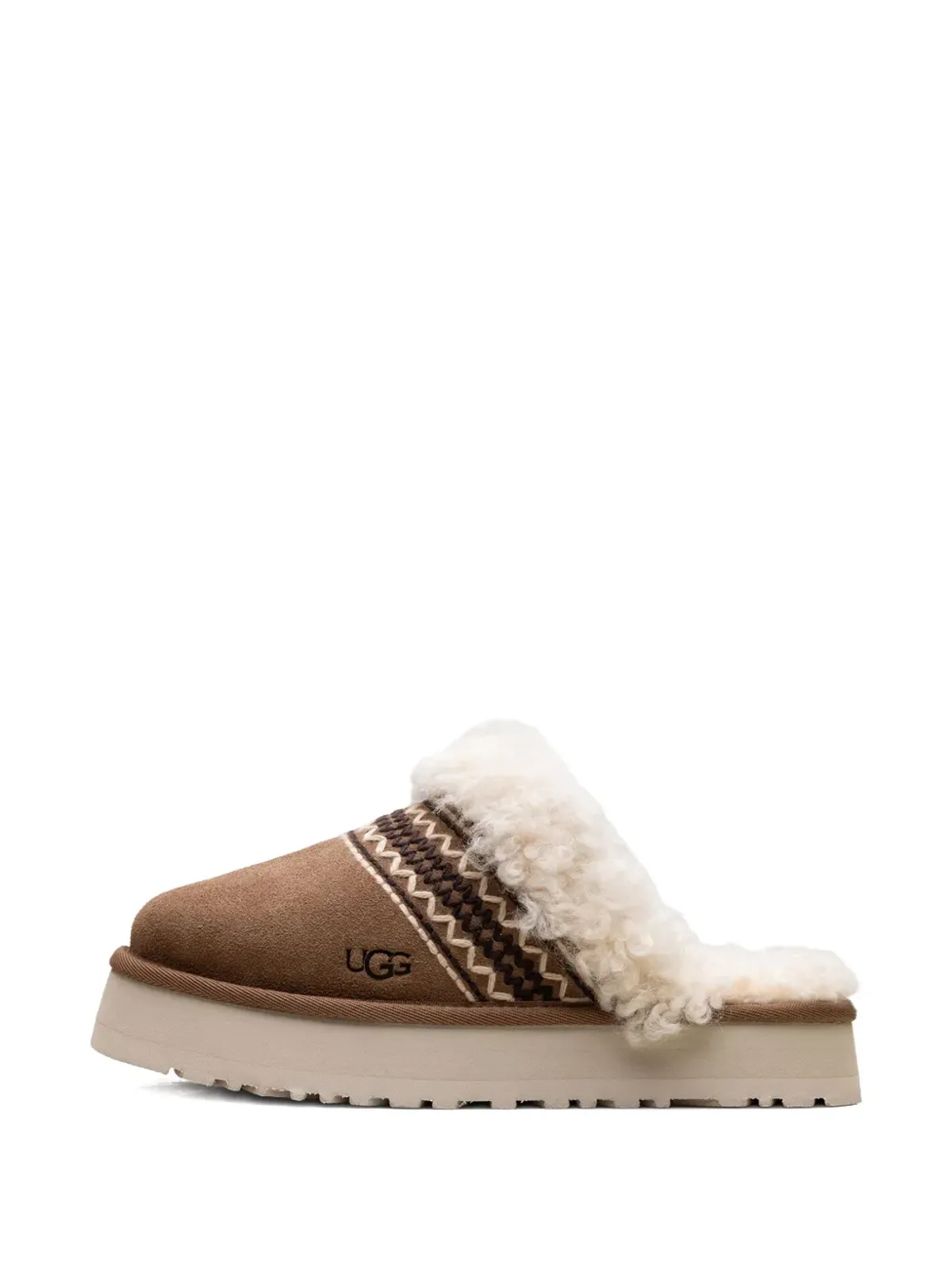 UGG ディスケット・アサーストン・プラットフォーム・シアーリング・スリッパ - 画像5