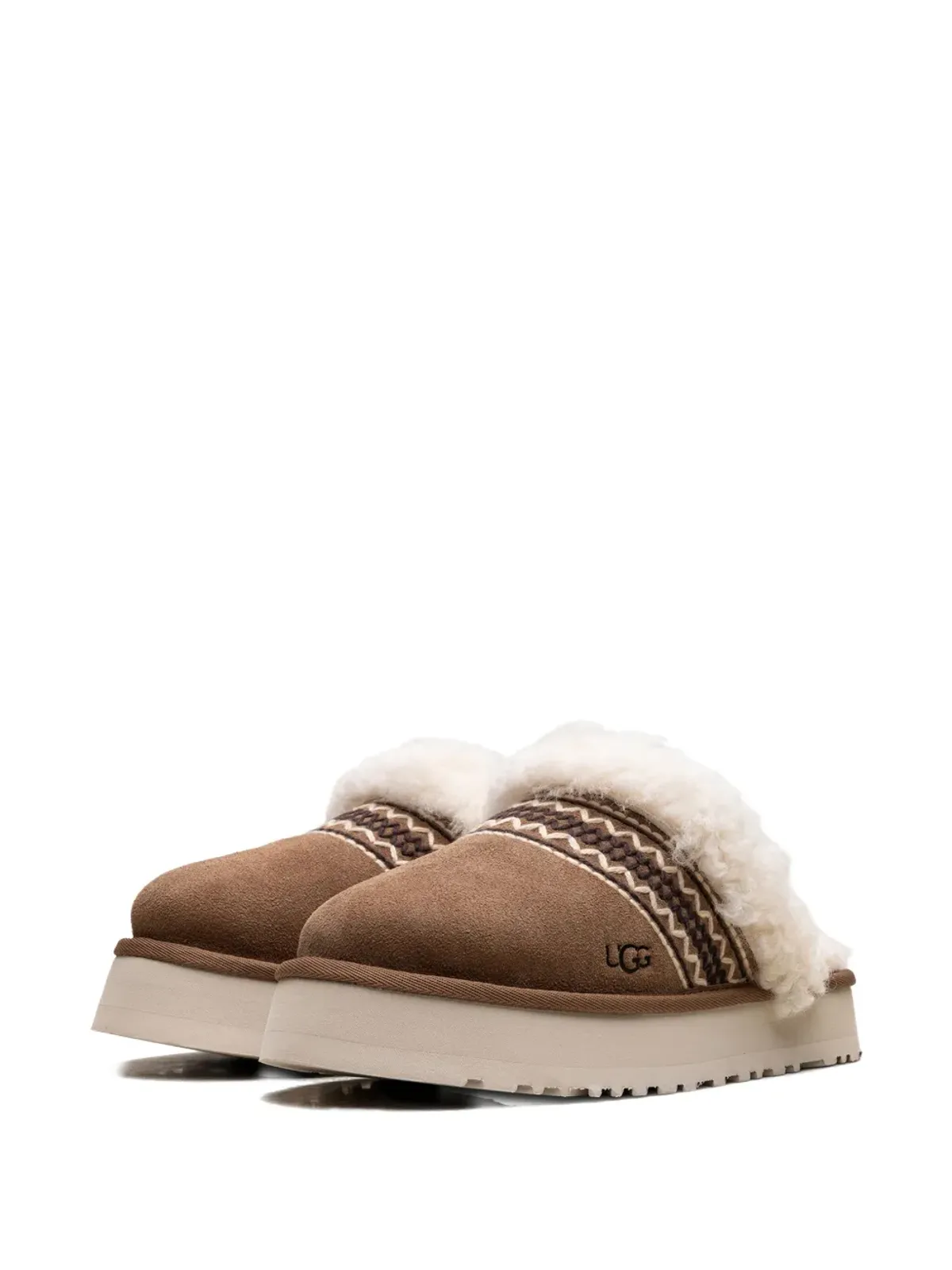 UGG ディスケット・アサーストン・プラットフォーム・シアーリング・スリッパ - 画像2