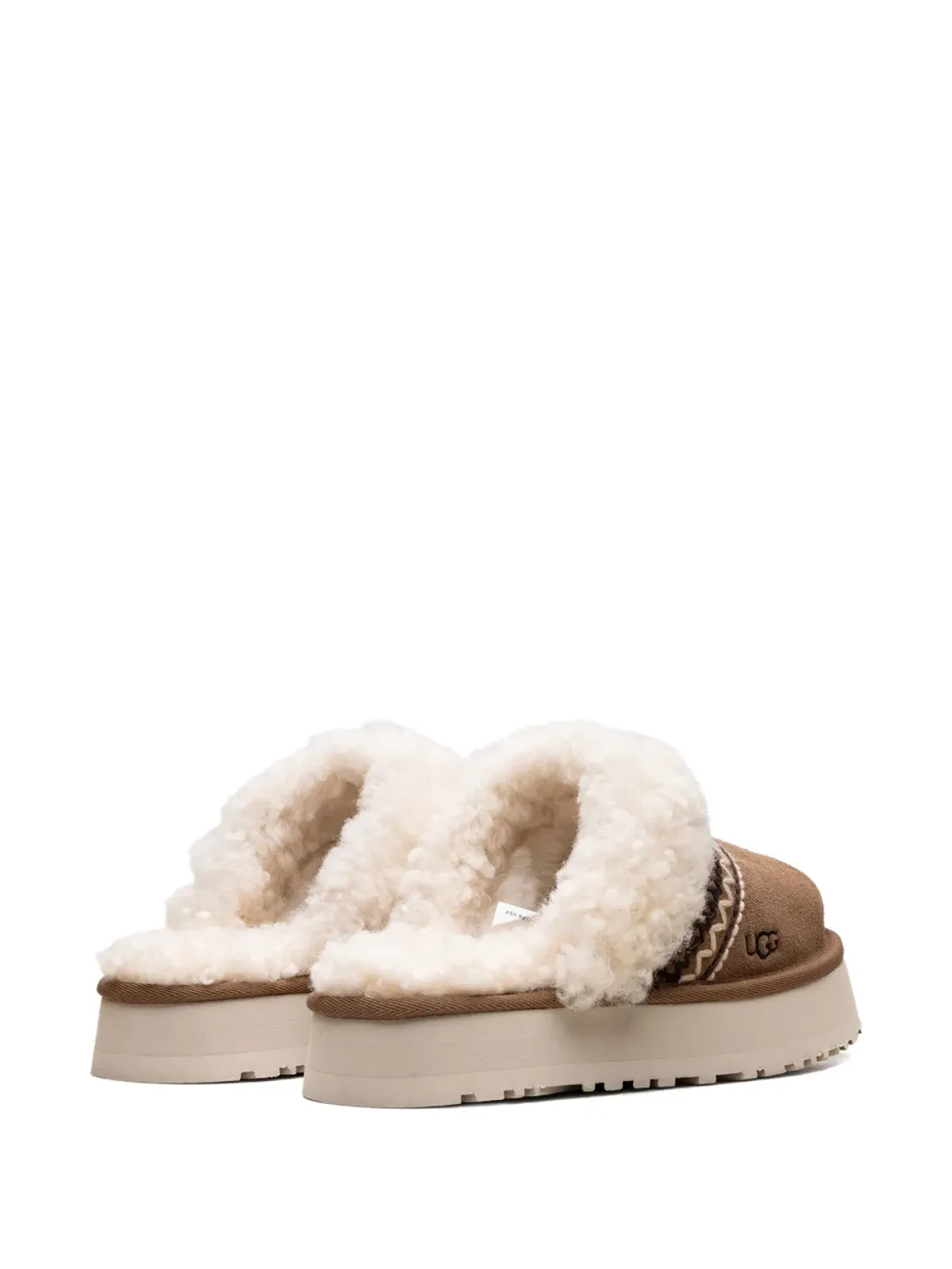 UGG ディスケット・アサーストン・プラットフォーム・シアーリング・スリッパ - 画像3