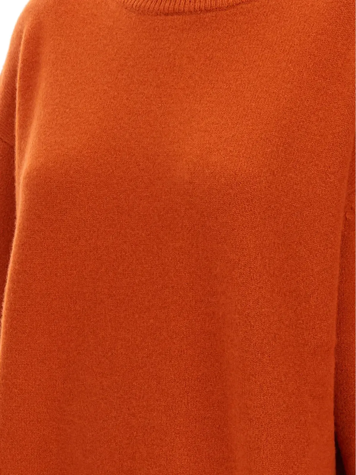 extreme cashmere リブ編みクルーネックセーター - 画像3