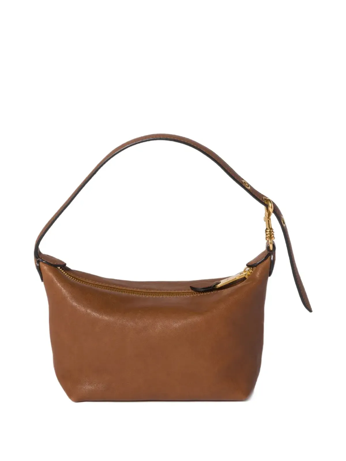 Miu Miu logo-embossed shoulder bag - Brown - 画像2