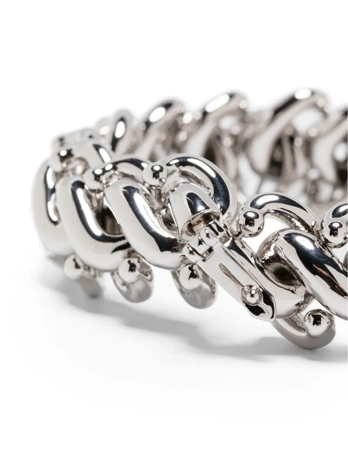 Eddie Borgo Sカーブリンクブレスレット - 画像3