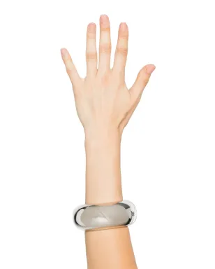 Eddie Borgo ドームドカフブレスレット - シルバー - サムネイル2