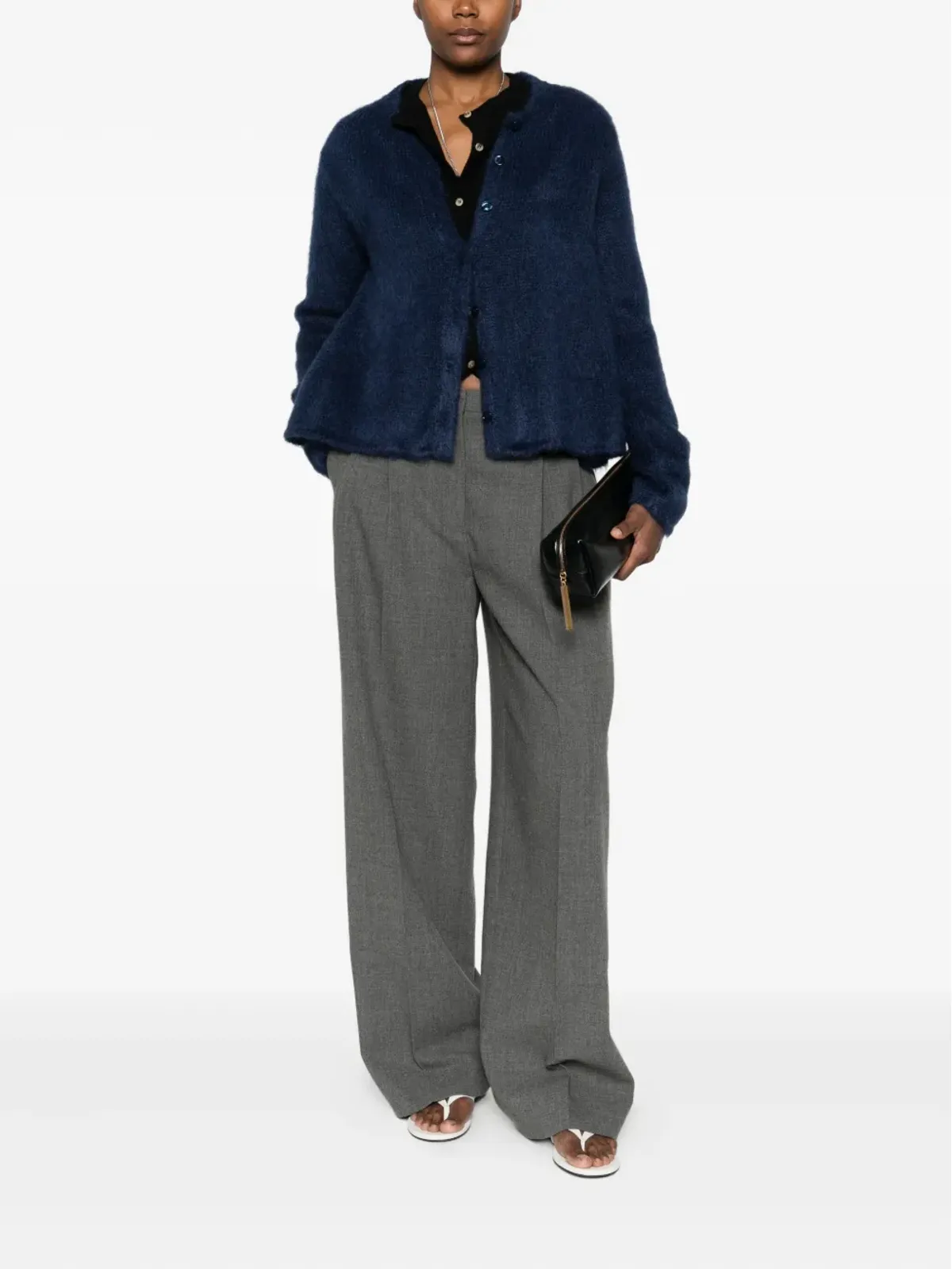 LOEWE ボタン付きカーディガン - 画像2
