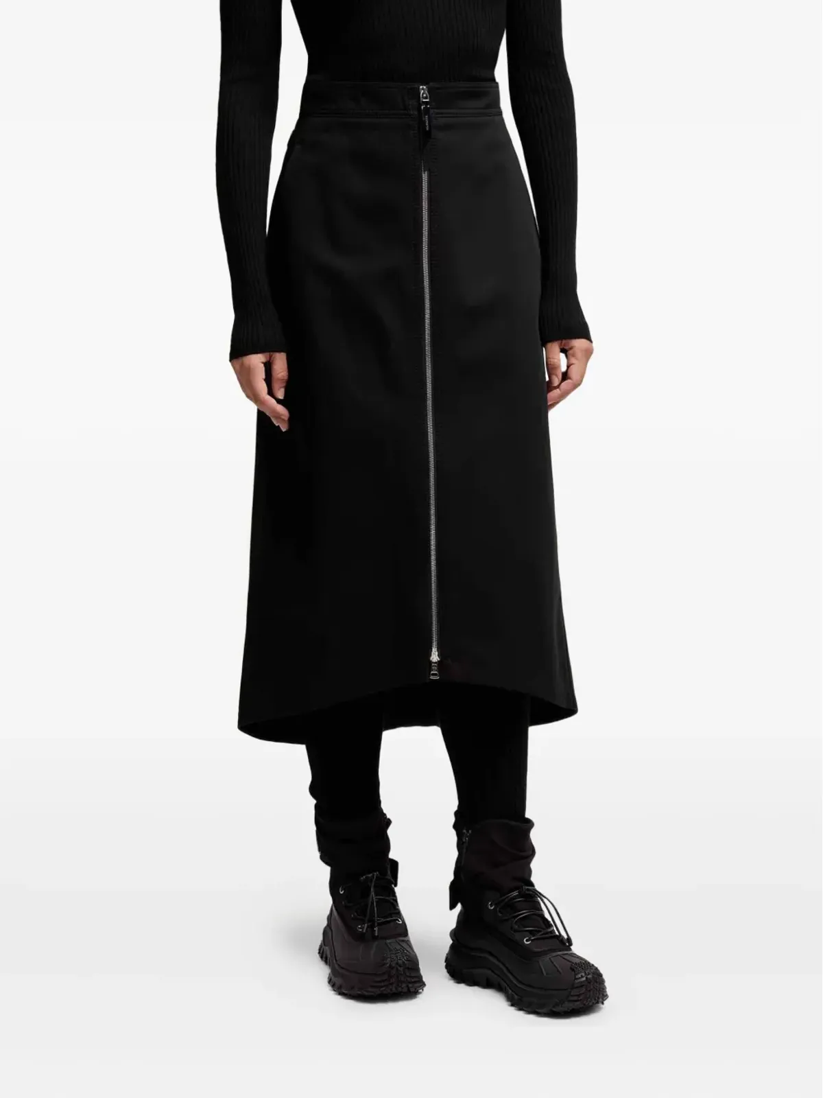 Moncler x EE72 by Edward Enninful ジップアップミディスカート - 画像2