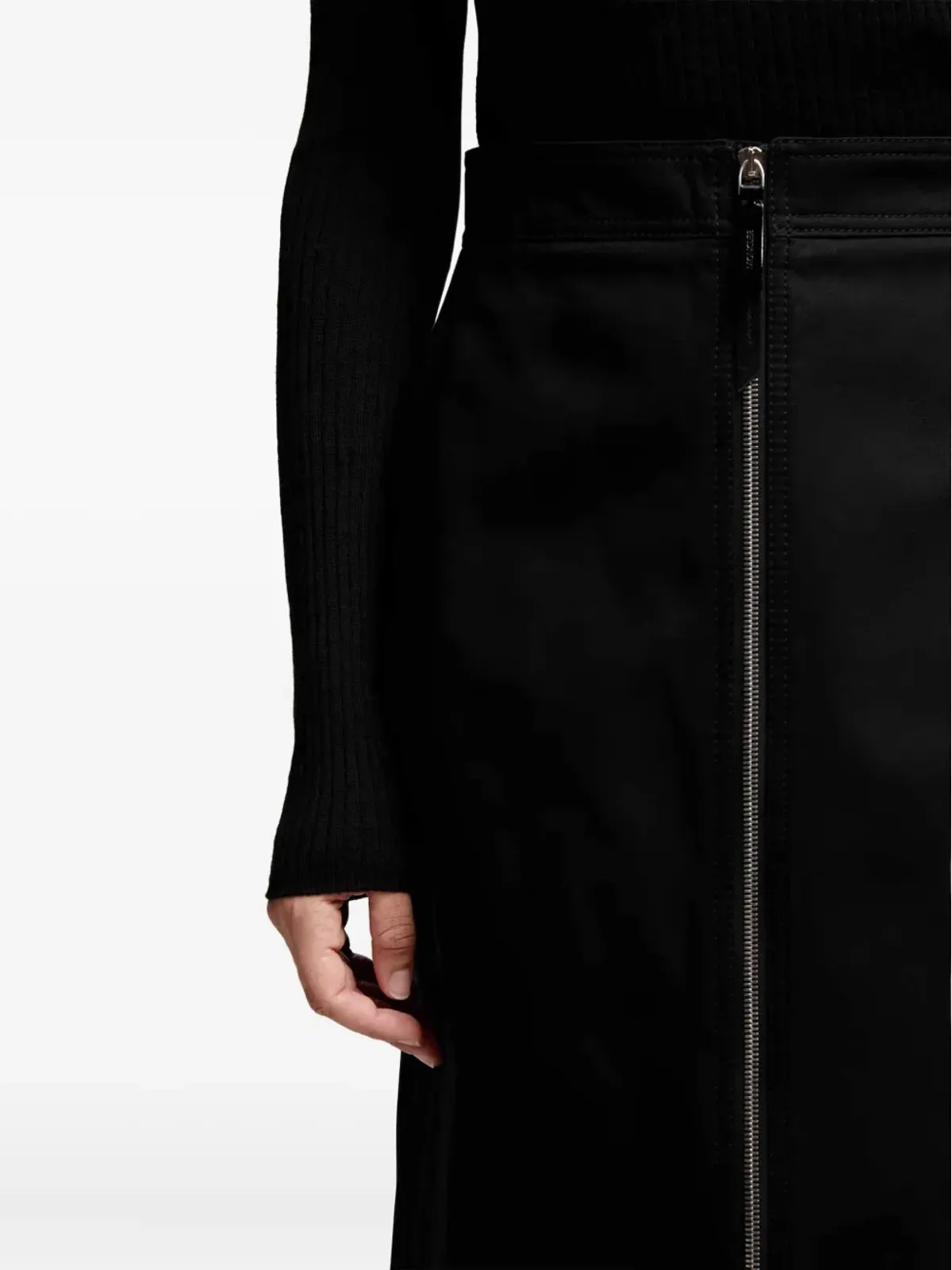 Moncler x EE72 by Edward Enninful ジップアップミディスカート - 画像4